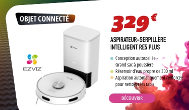 Aspirateur connecté